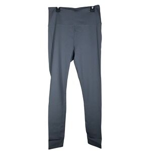 Brittany Humble Gray High Rise Leggings Comfortable Stretch Womens Small